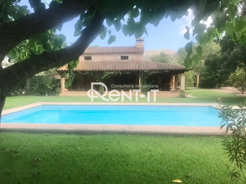 Jardín de Casa o chalet en venta en Pollença con Aire acondicionado, Calefacción y Terraza