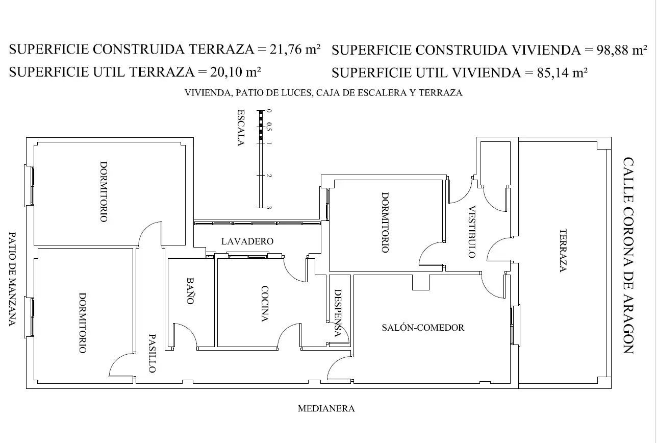 Wohnung zum Verkauf in Caudete mit Terrasse