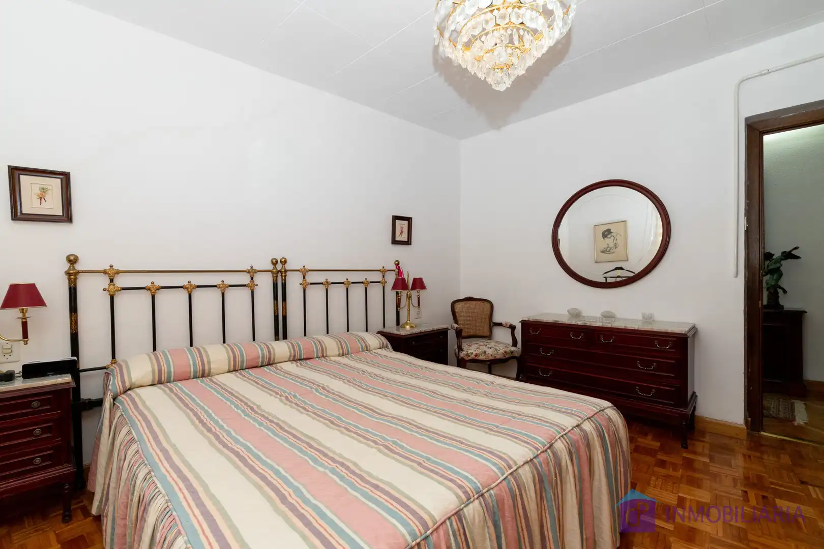 Bedroom of Flat for sale in Ateca  with Private garden, Parquet flooring and Terrace