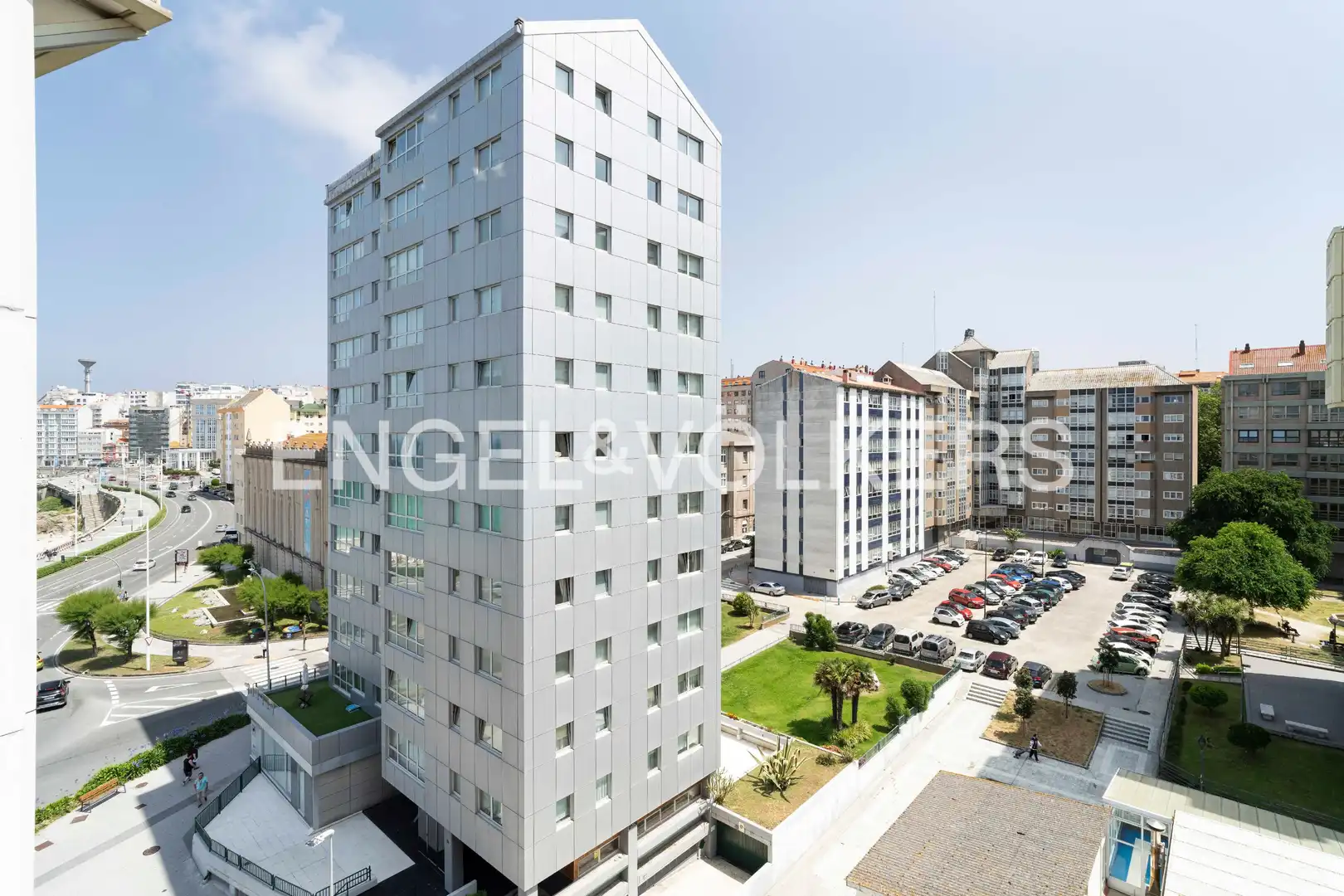 Vista exterior de Apartamento en venta en A Coruña Capital  con Calefacción y Terraza