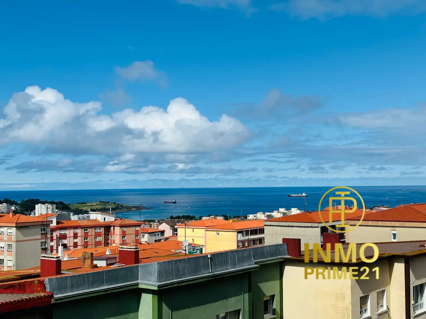 Vista exterior de Piso de alquiler en Santander con Calefacción, Parquet y Amueblado
