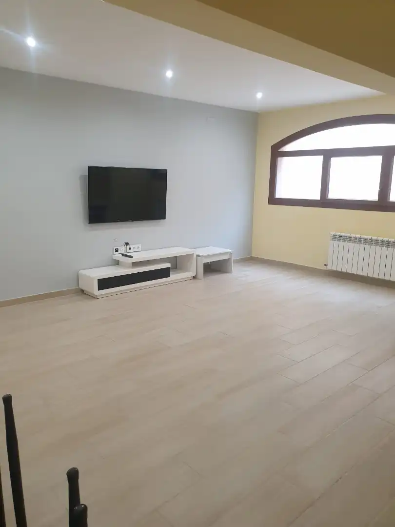 Living room of Houses for sale in Cantallops  with Heating, Private garden and Furnished