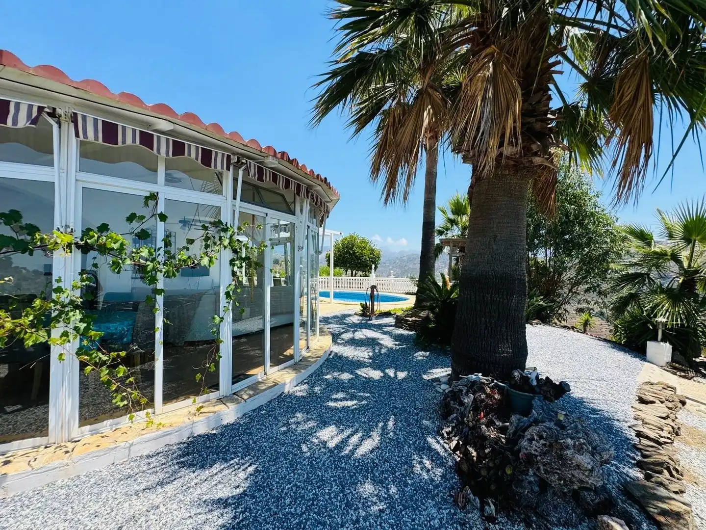Piscina de Casa o xalet en venda en Arenas amb Aire condicionat, Jardí privat i Traster