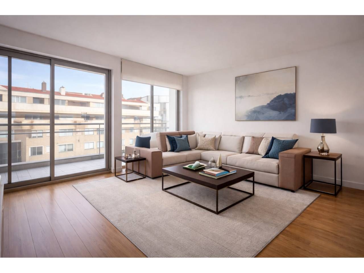 Living room of Attic for sale in  Barcelona Capital  with Air Conditioner, Heating and Parquet flooring