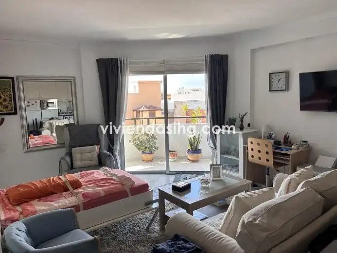 Sala de estar de Apartamento en venta en Puerto de la Cruz con Terraza, Amueblado y Horno