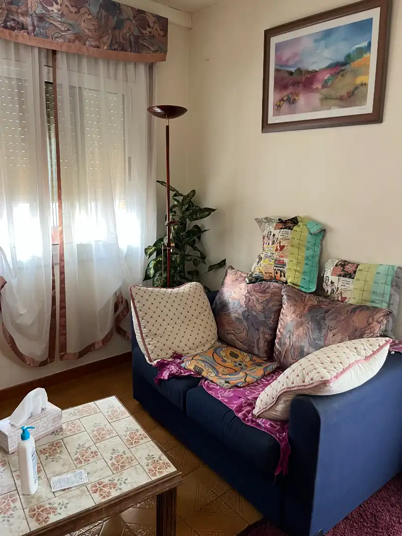Sala de estar de Piso en venta en Creixell con Terraza, Amueblado y Horno