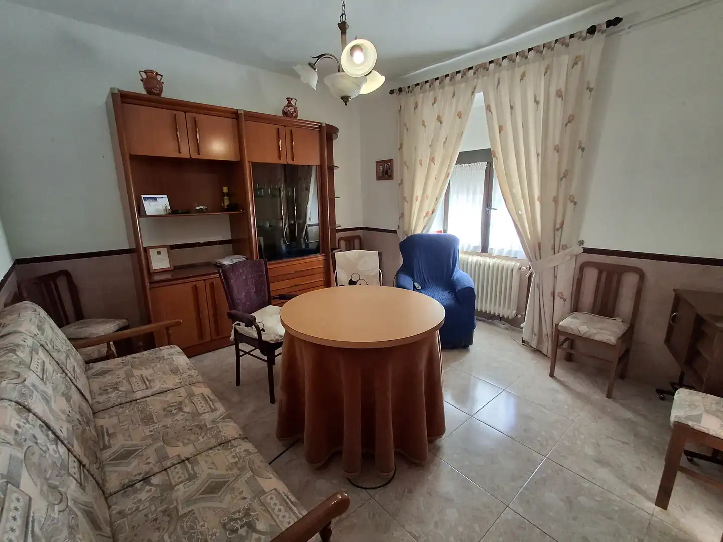 Sala de estar de Casa o chalet en venta en Campo de Criptana con Calefacción, Jardín privado y Terraza