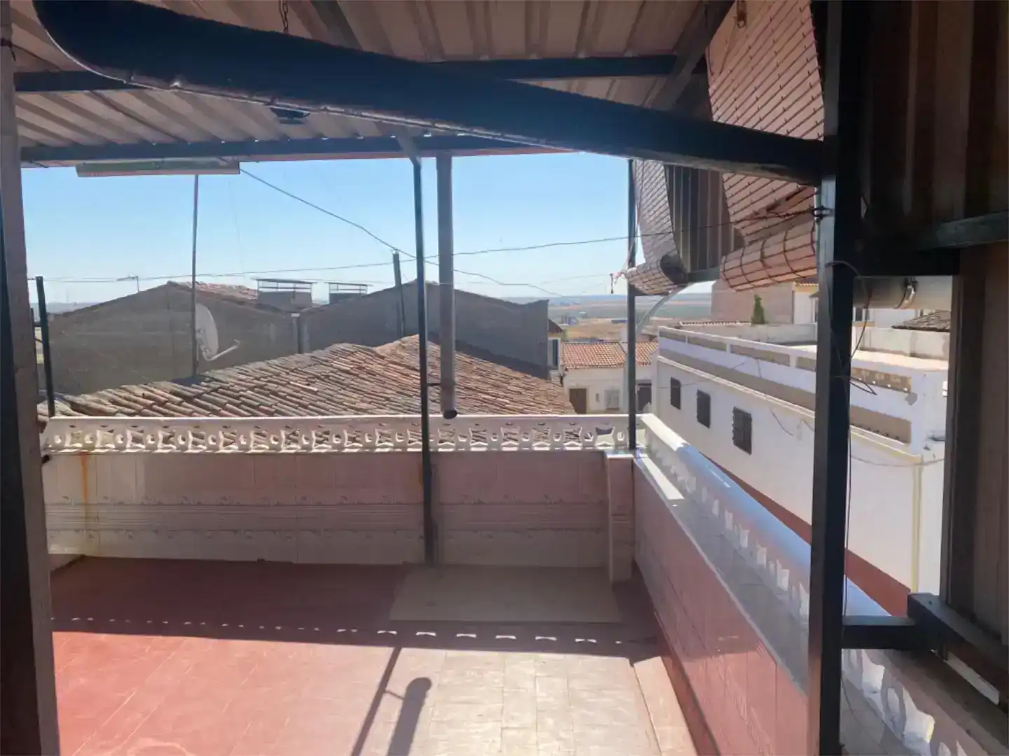 Terrassa de Casa adosada en venda en Solana de los Barros amb Aire condicionat, Traster i Moblat