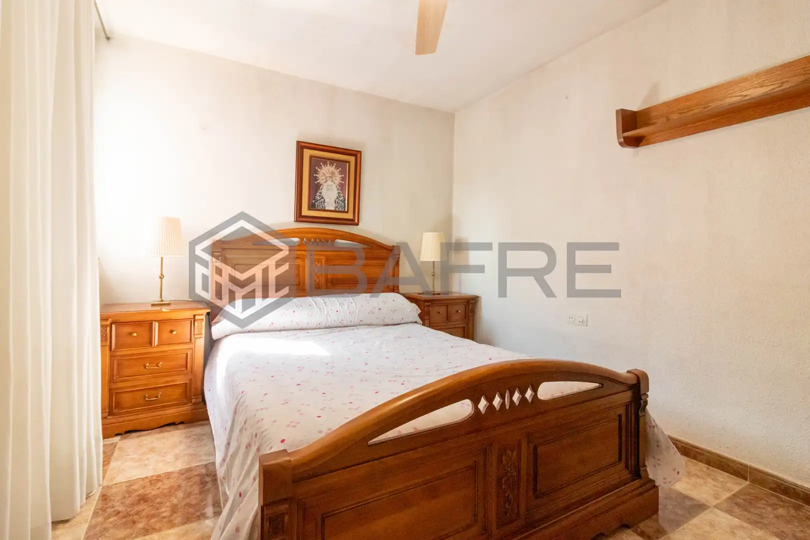 Bedroom of Flat for sale in Madrid  with Air Conditioner