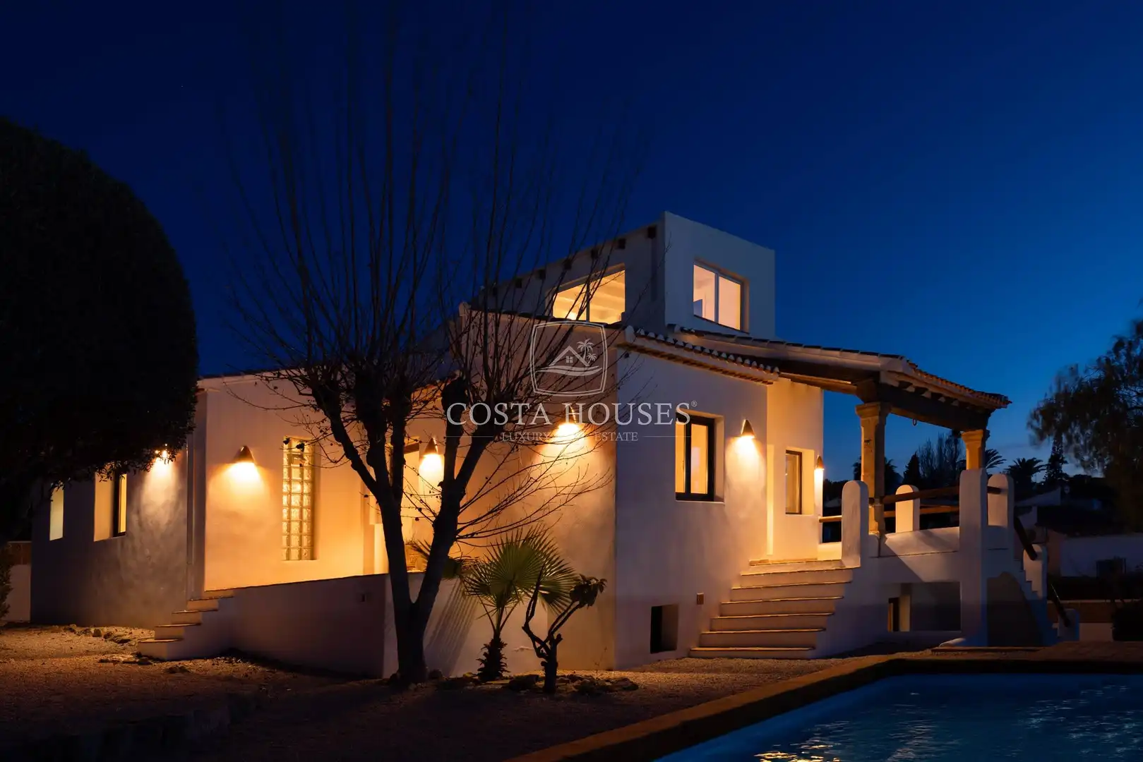 Exterior view of Houses for sale in Jávea / Xàbia  with Air Conditioner, Private garden and Terrace
