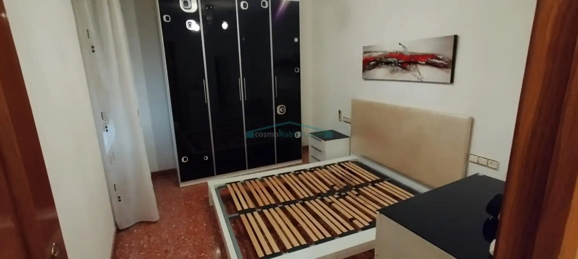 Bedroom of Flat for sale in Sueca  with Air Conditioner and Storage room