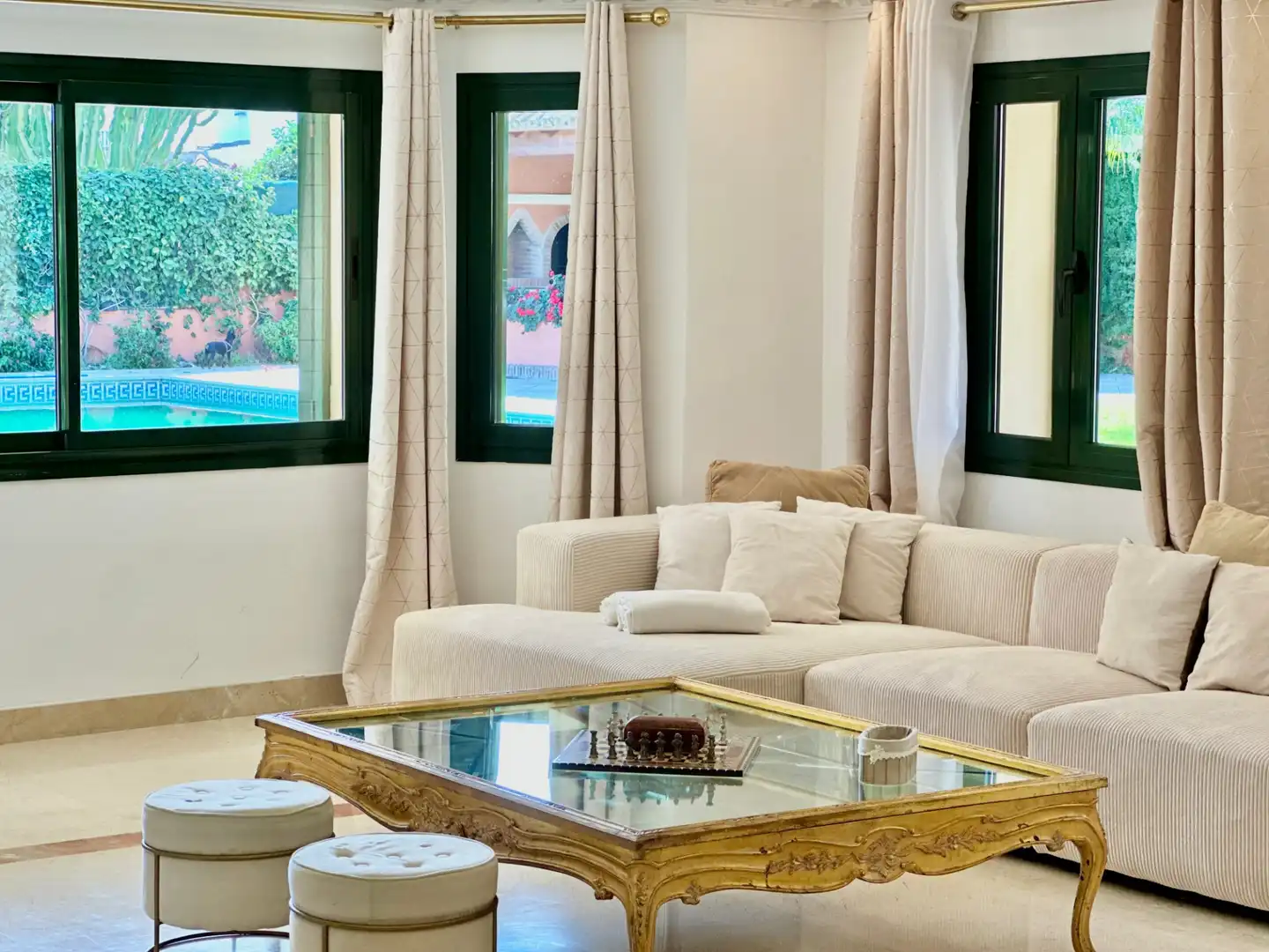 Living room of Detached homes for rent in Marbella Centro