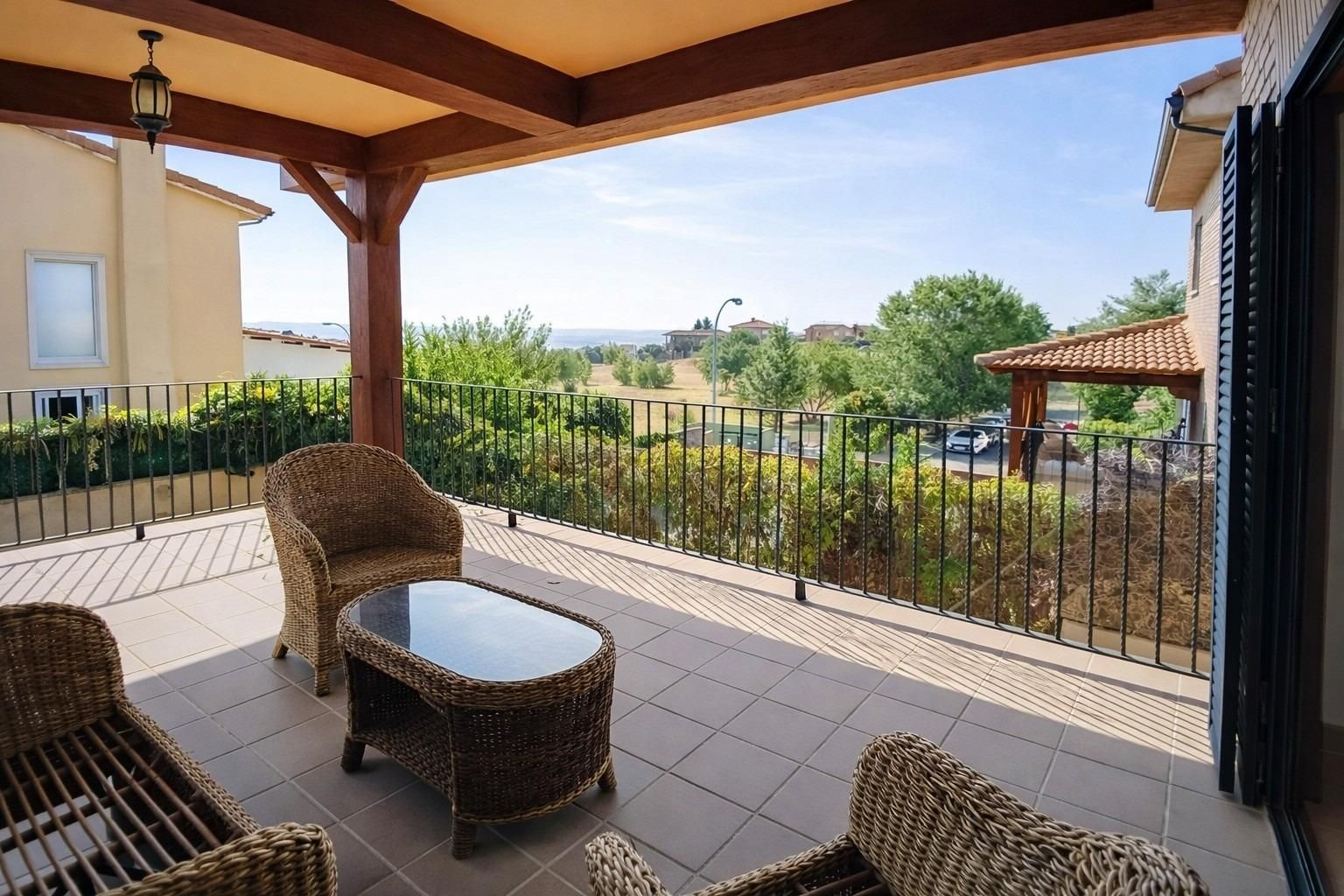 Terrace of House or chalet for sale in El Molar (Madrid)  with Heating, Private garden and Terrace