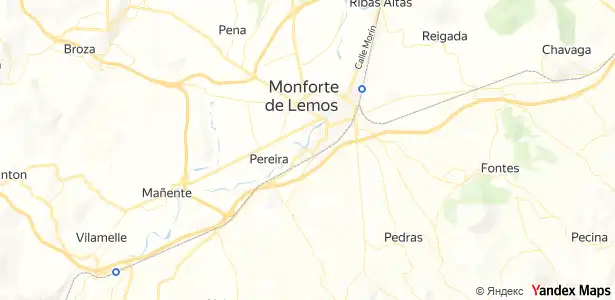 Exterior view of Flat for sale in Monforte de Lemos