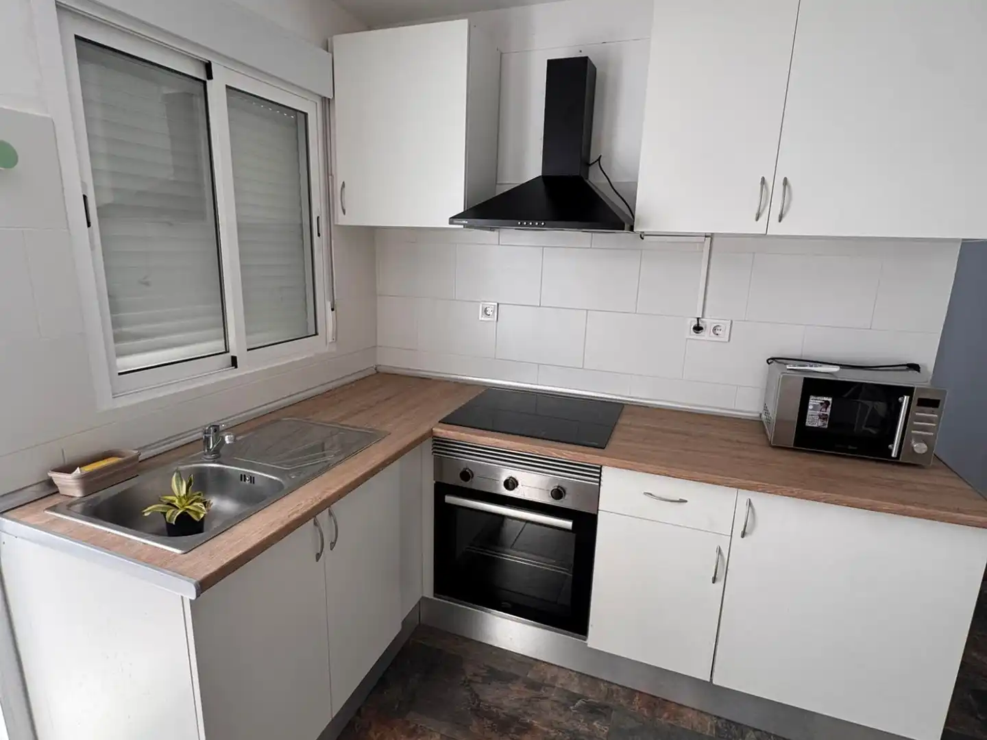Kitchen of Flat for rent in Murcia  with Air Conditioner, Heating and Furnished