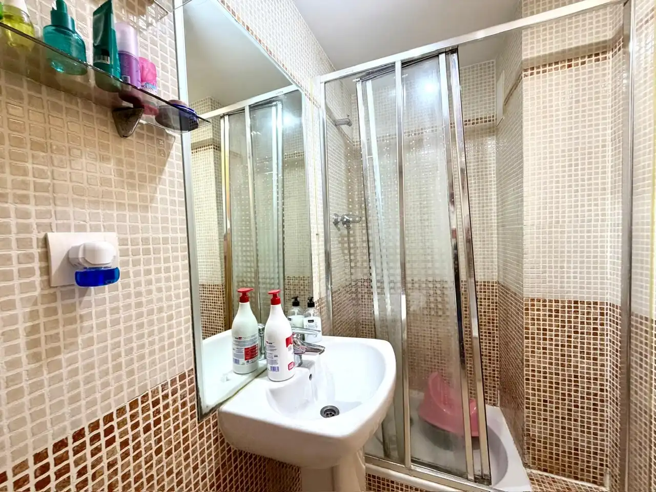 Badezimmer von Wohnung zum Verkauf in Canet d'En Berenguer mit Klimaanlage, Heizung und Ofen