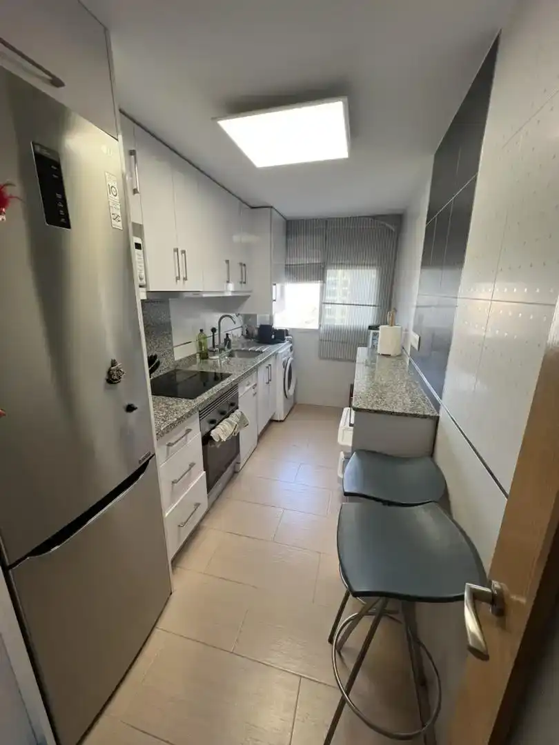 Cocina de Piso para compartir en Murcia con Aire acondicionado, Amueblado y Horno