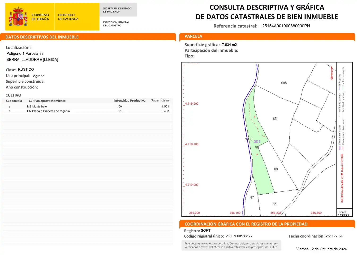 Terreny rústic en venda a Vall de Cardós, imagen 3