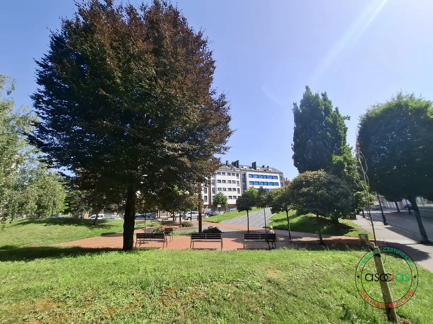 Vista exterior de Pis en venda en Gijón 