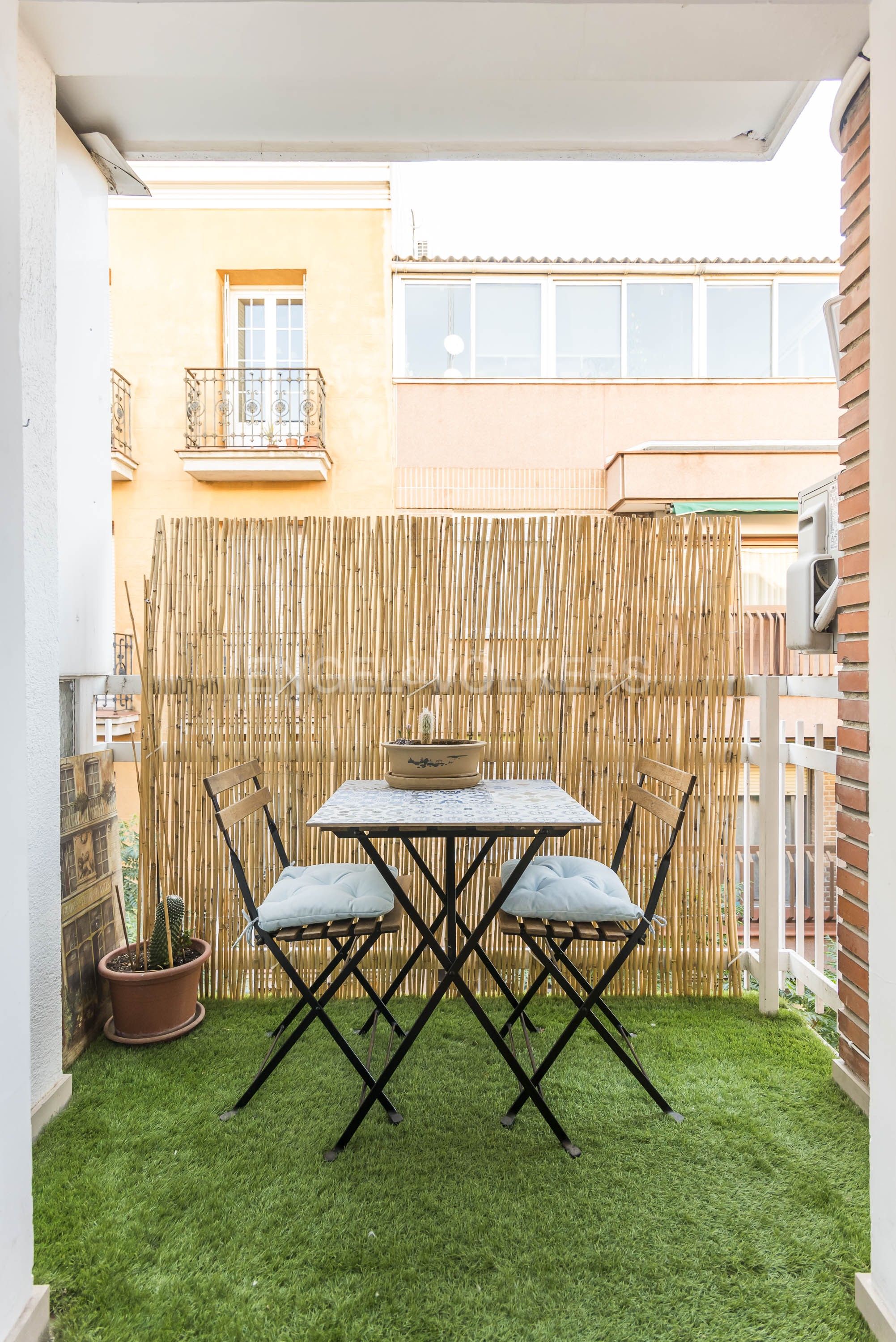 Terrace of Apartment to rent in  Madrid Capital  with Air Conditioner, Heating and Furnished