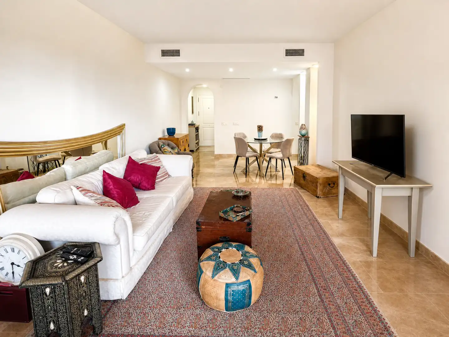 Living room of Apartments for sale in Manilva  with Air Conditioner, Terrace and Storage room