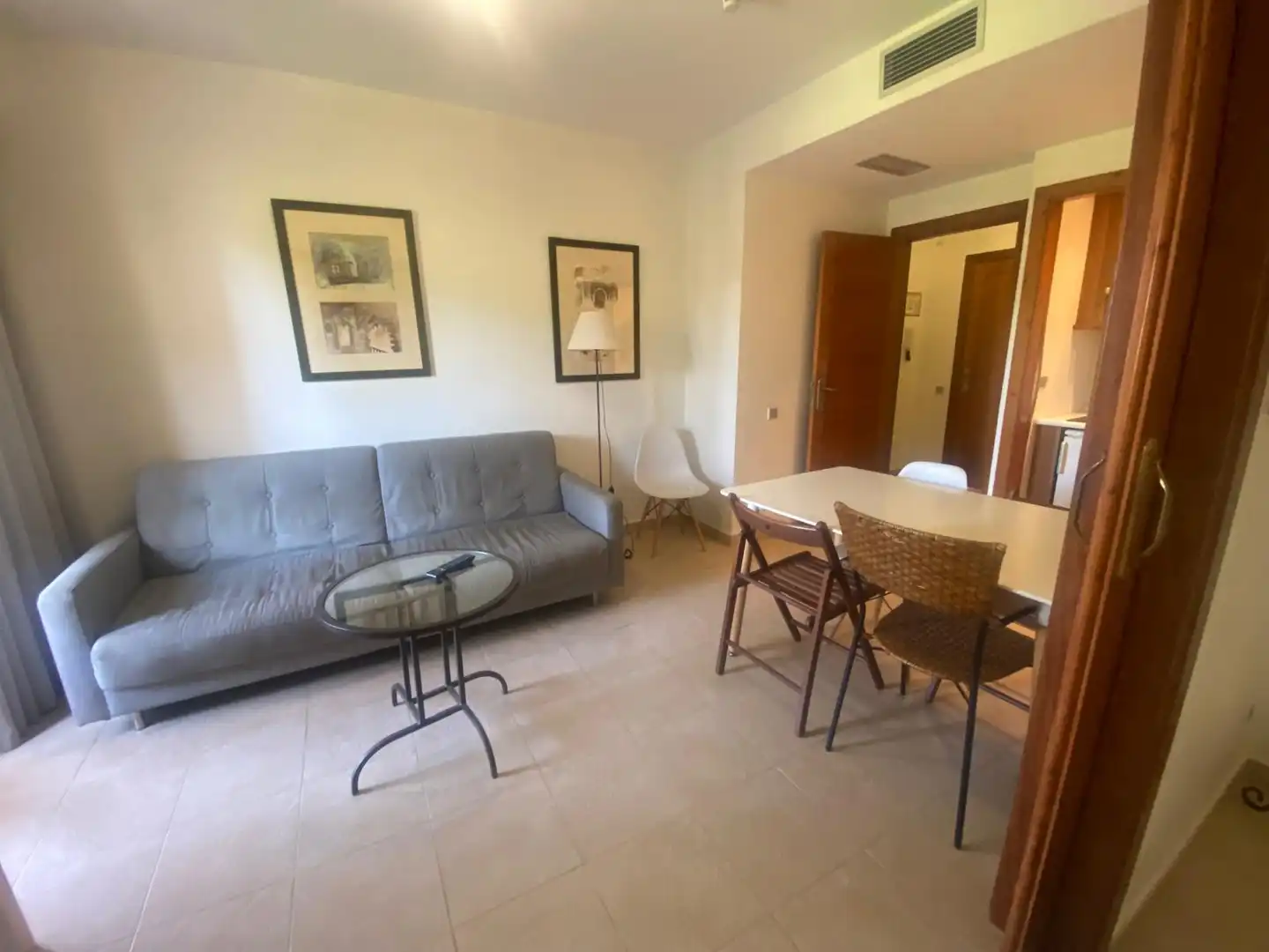 Sala de estar de Apartamento en venta en Ayamonte con Aire acondicionado, Terraza y Amueblado