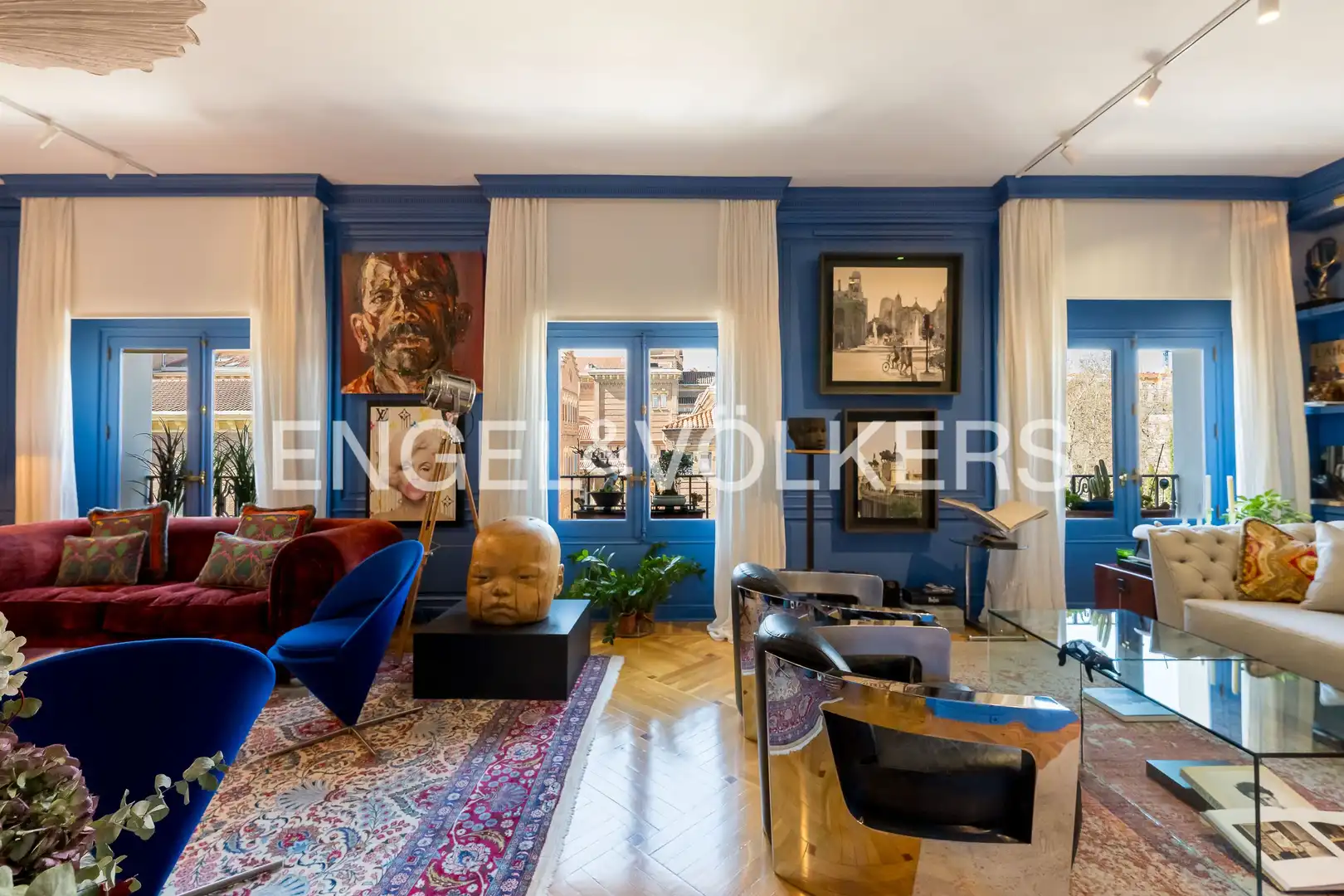 Sala de estar de Piso en venta en Madrid con Aire acondicionado, Calefacción y Parquet