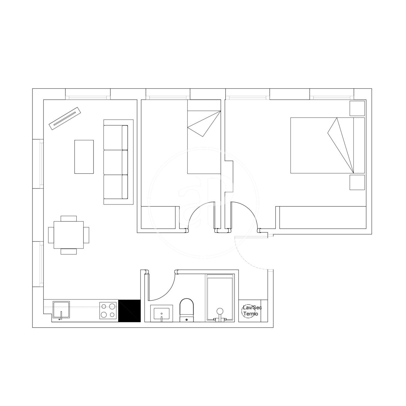 Piso en venta en  Madrid Capital con Aire acondicionado y Calefacción