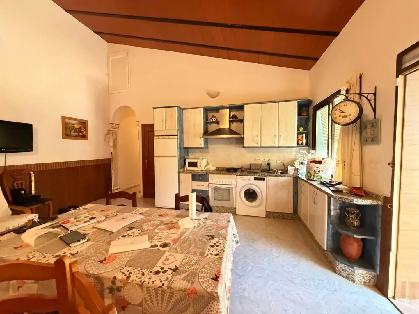 Cuina de Casa o xalet en venda en Alameda amb Aire condicionat, Calefacció i Traster