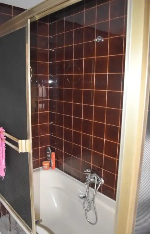 Badezimmer von Wohnung zum Verkauf in Valladolid mit Parkett, Terrasse und Abstellraum