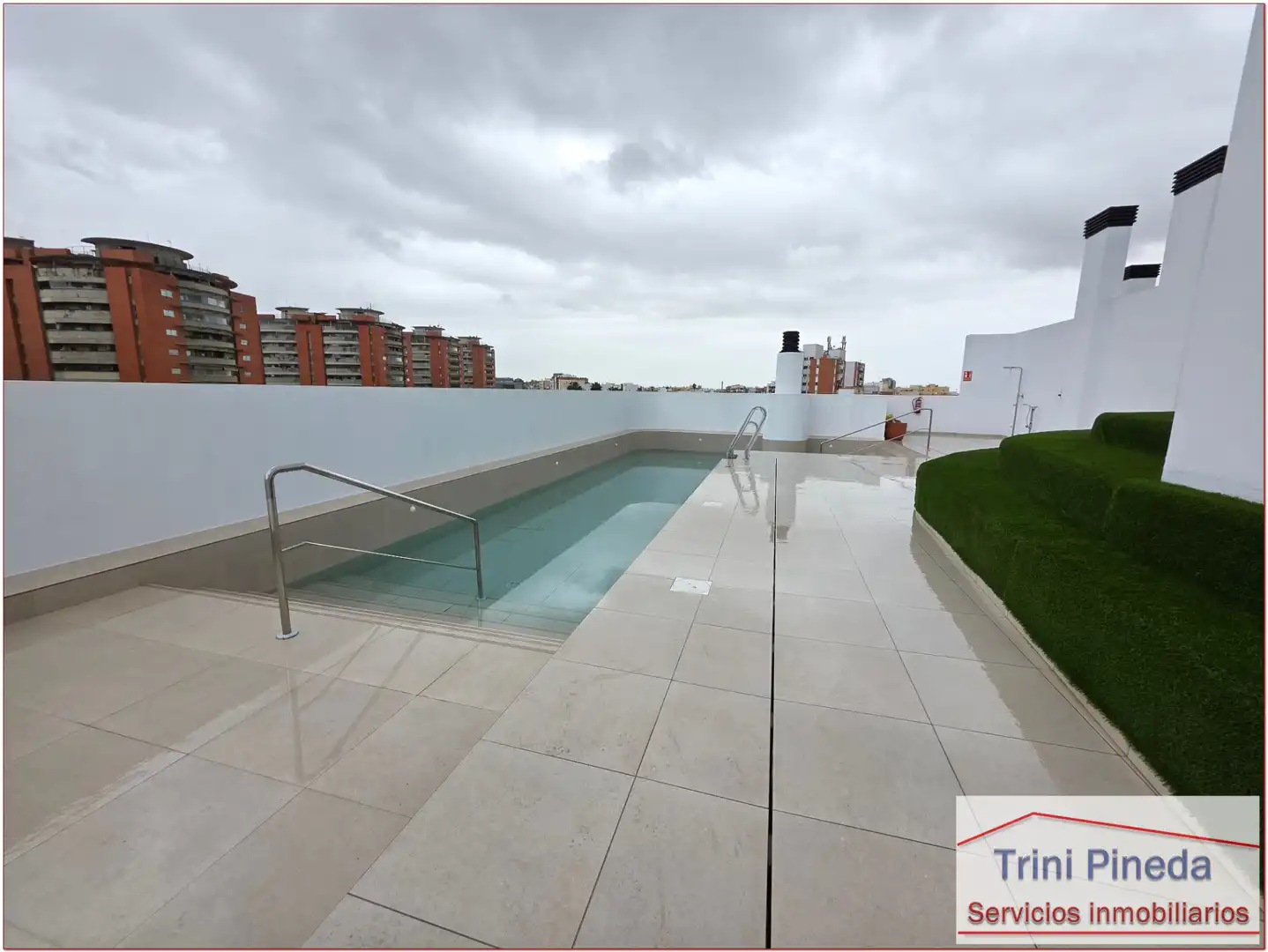 Piscina de Piso de alquiler en Sevilla con Aire acondicionado, Calefacción y Terraza