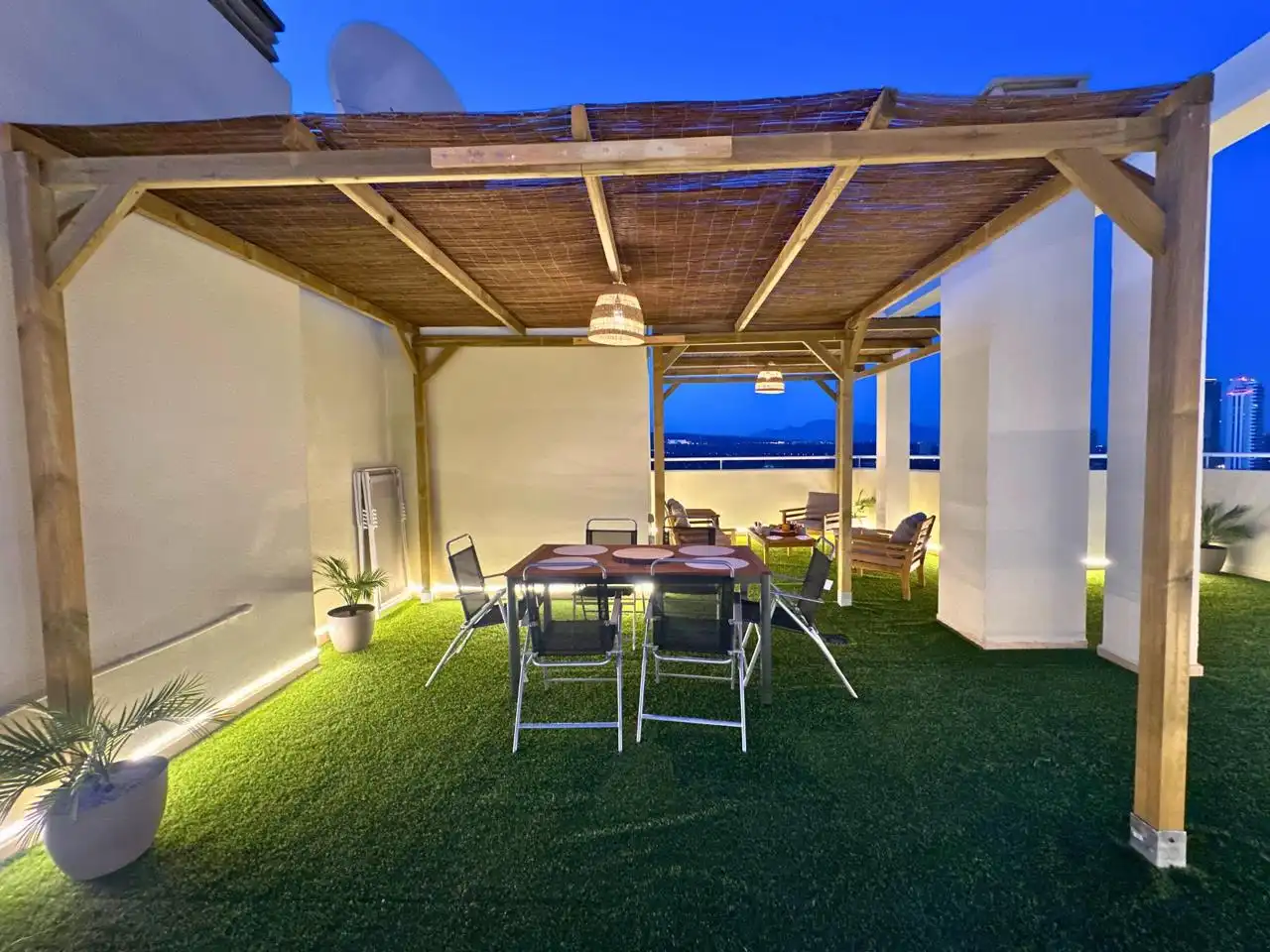 Terraza de Piso en venta en Villajoyosa / La Vila Joiosa con Aire acondicionado, Terraza y Amueblado