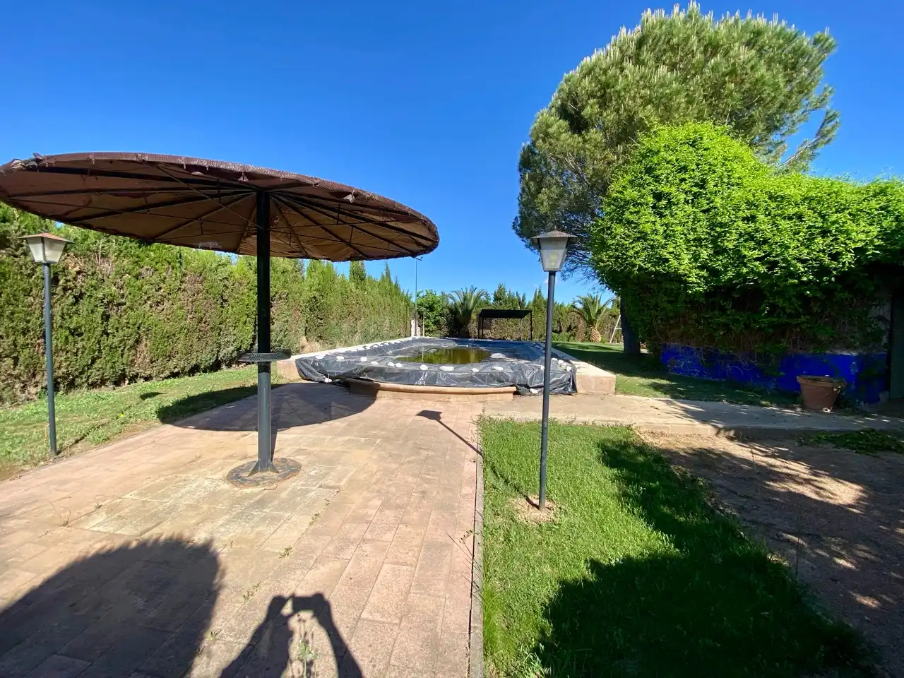 Piscina de Casa o chalet en venta en Fernán Caballero con Aire acondicionado, Jardín privado y Trastero