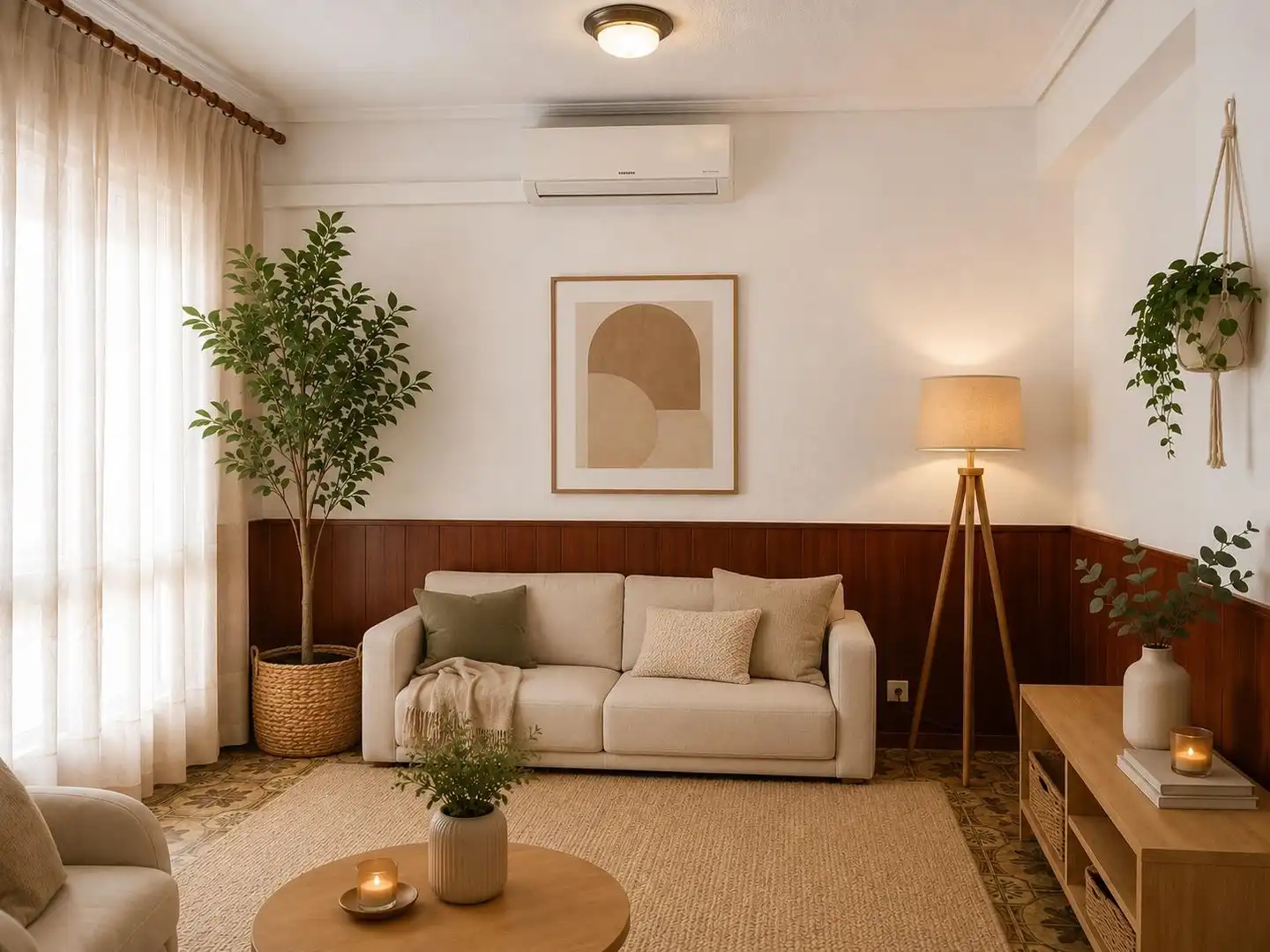 Sala de estar de Piso en venta en Valencia con Aire acondicionado y Calefacción