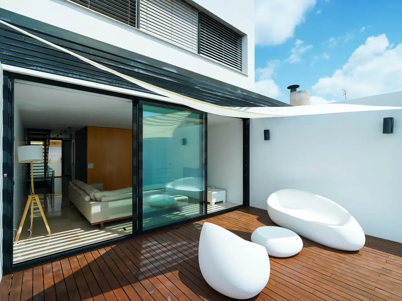 Terraza de Casa adosada en venta en Almoradí con Aire acondicionado, Calefacción y Parquet
