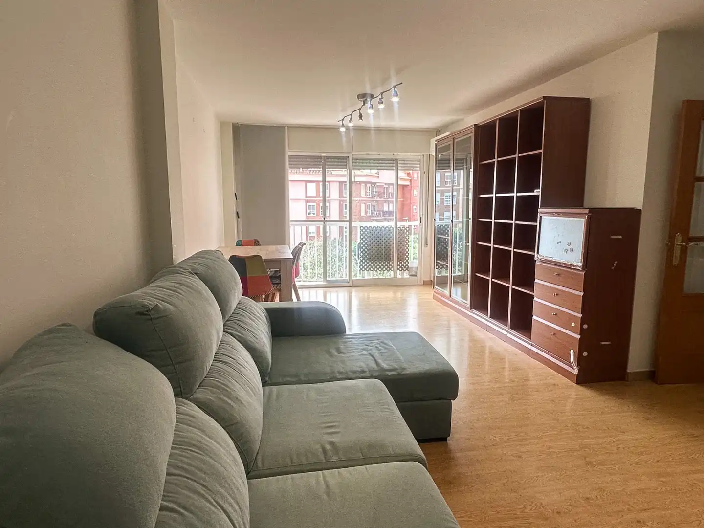 Wohnzimmer von Wohnung zum Verkauf in Castellón de la Plana / Castelló de la Plana mit Klimaanlage, Abstellraum und Balkon