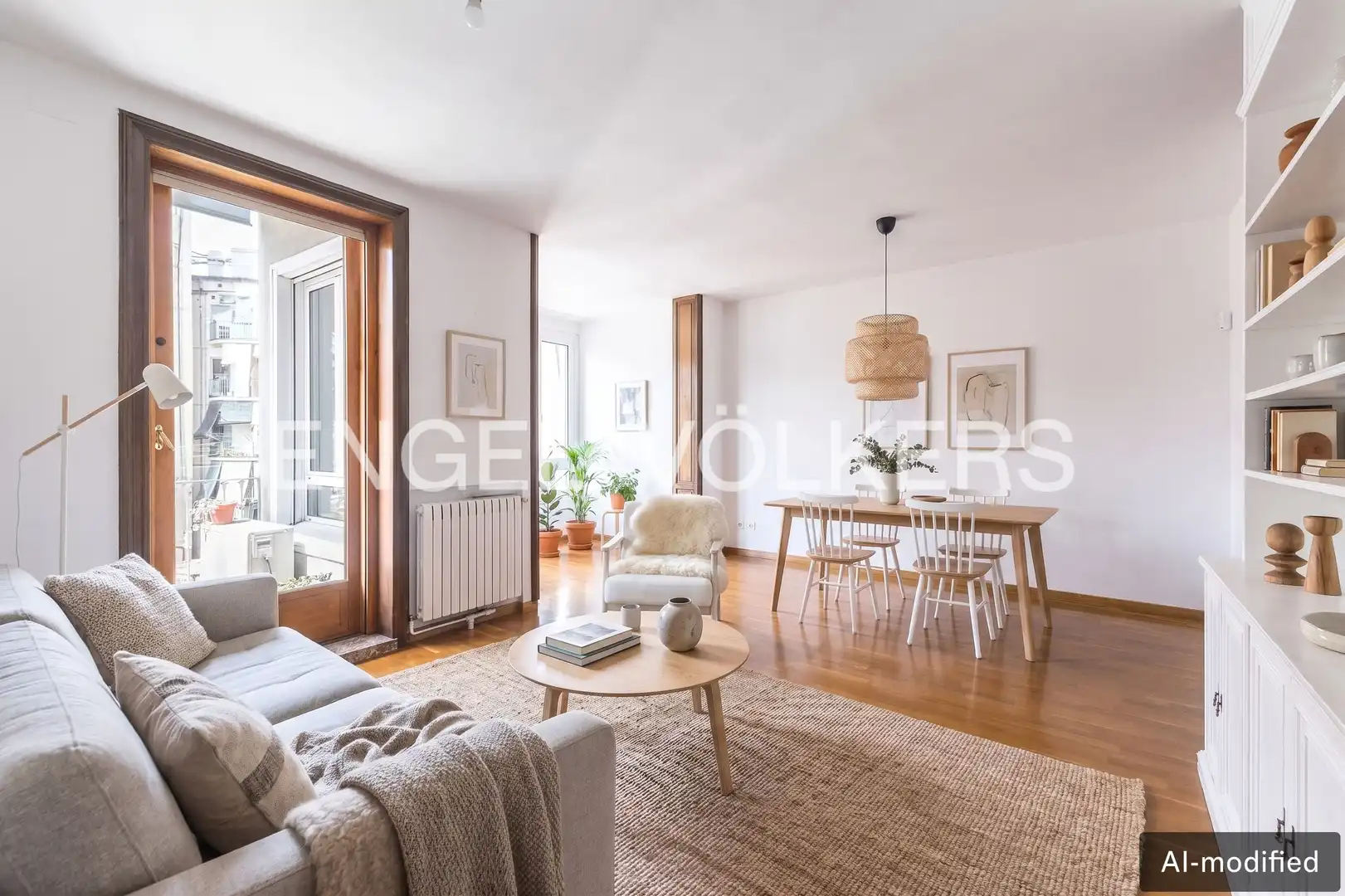 Sala d'estar de Pis en venda en Eixample