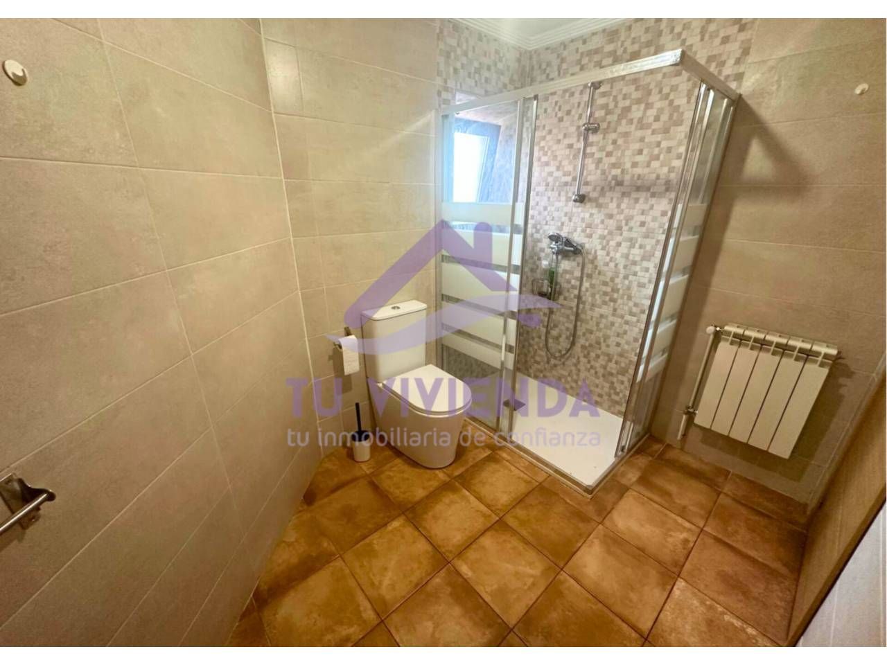 Bany de Casa o xalet de lloguer en Saldaña amb Calefacció, Jardí privat i Terrassa