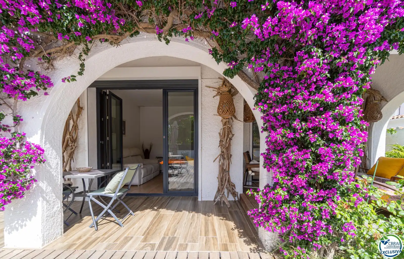 Terrassa de Casa o xalet en venda en Empuriabrava amb Aire condicionat, Piscina i Moblat