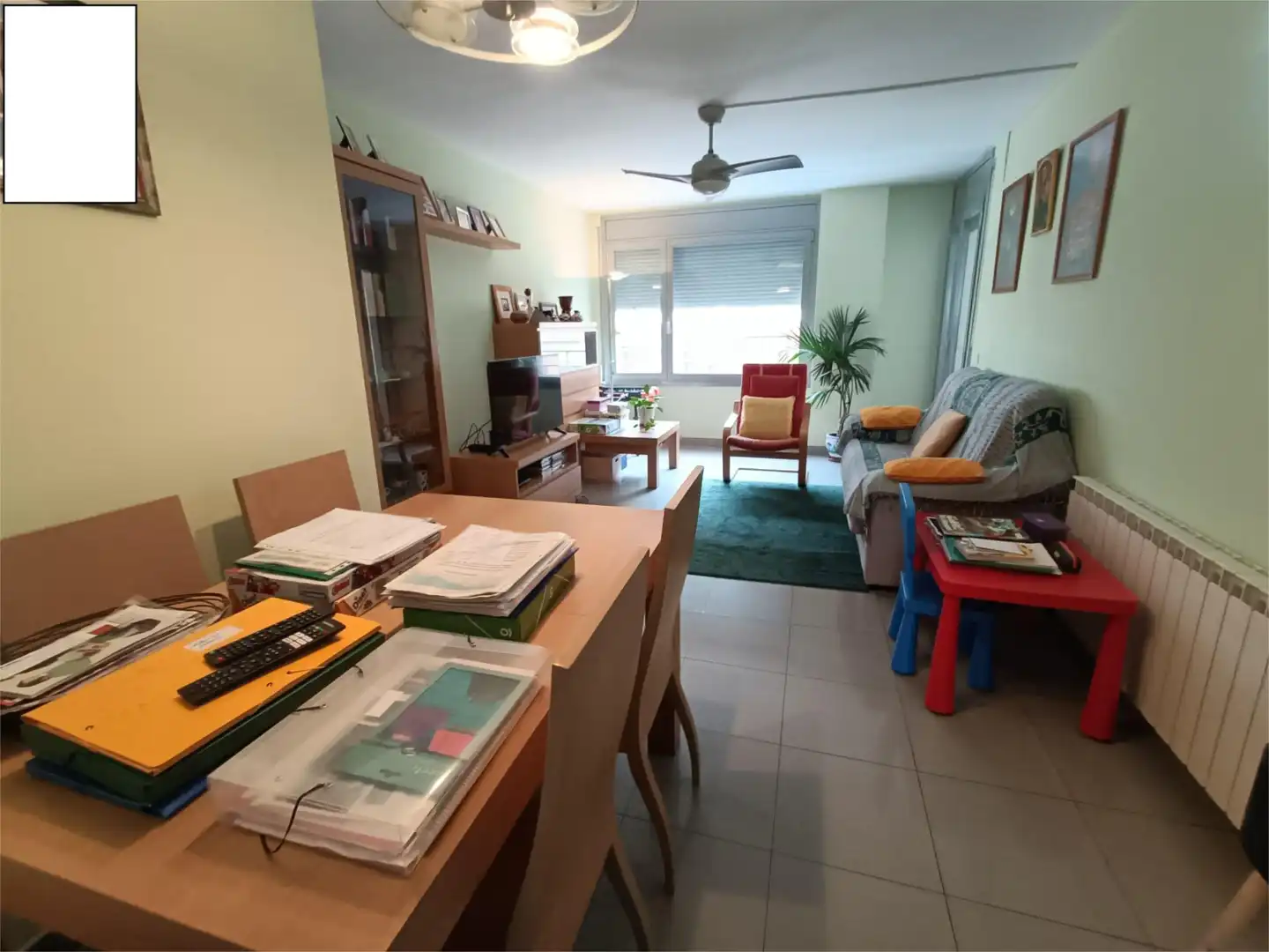 Sala d'estar de Pis en venda en Rubí amb Calefacció, Forn i Balcó