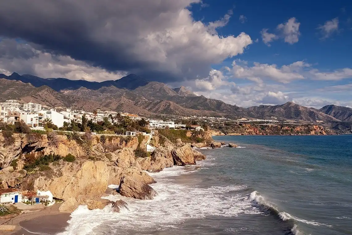 Exterior view of Industrial land for sale in Nerja