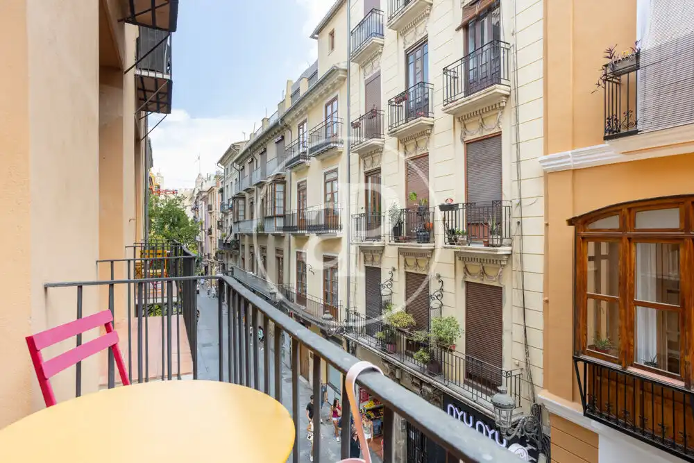 Terrasse von Wohnung zur Miete in Valencia mit Klimaanlage, Heizung und Möbliert