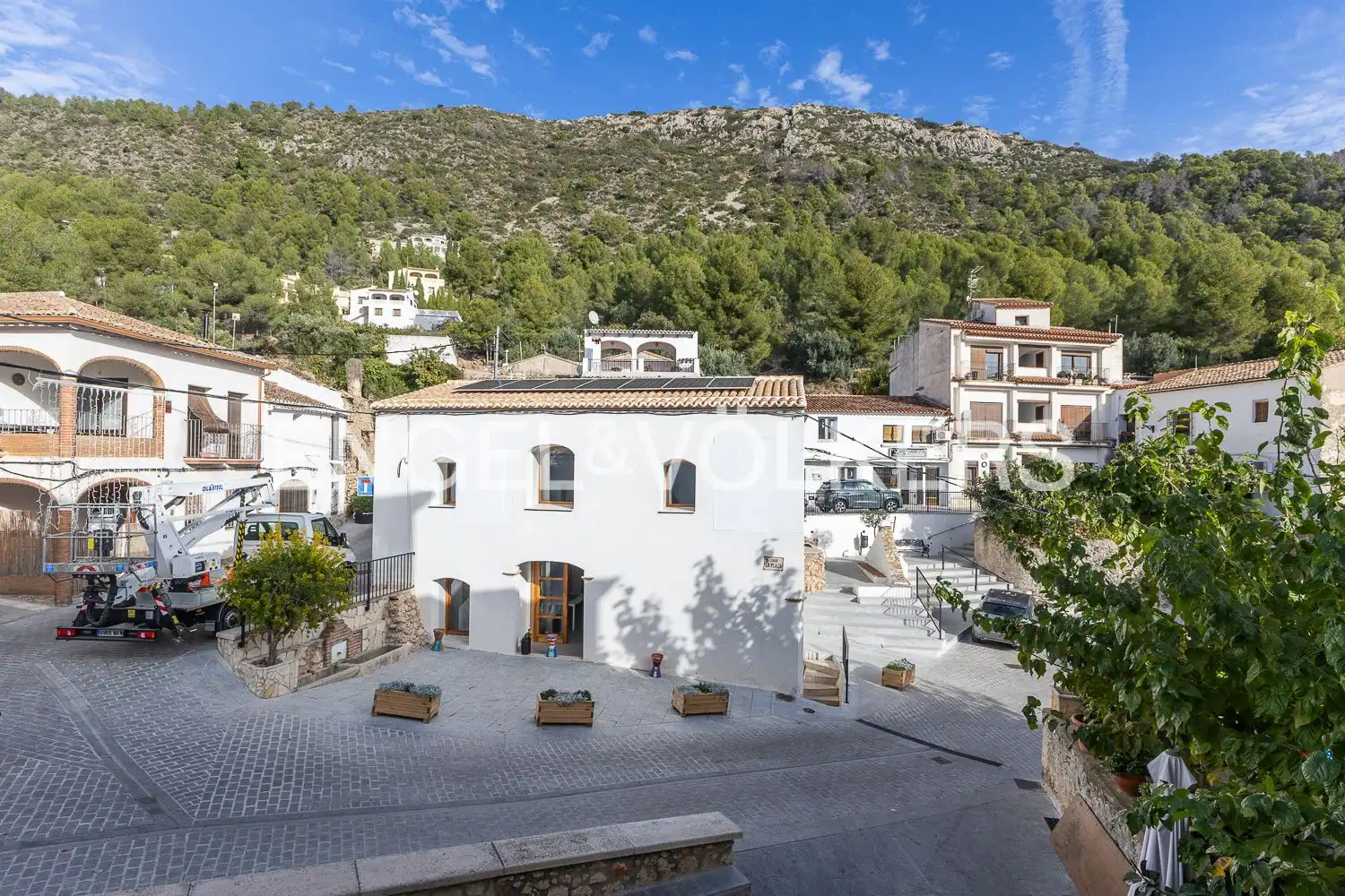 Vista exterior de Piso en venta en L'Atzúbia con Aire acondicionado, Calefacción y Amueblado