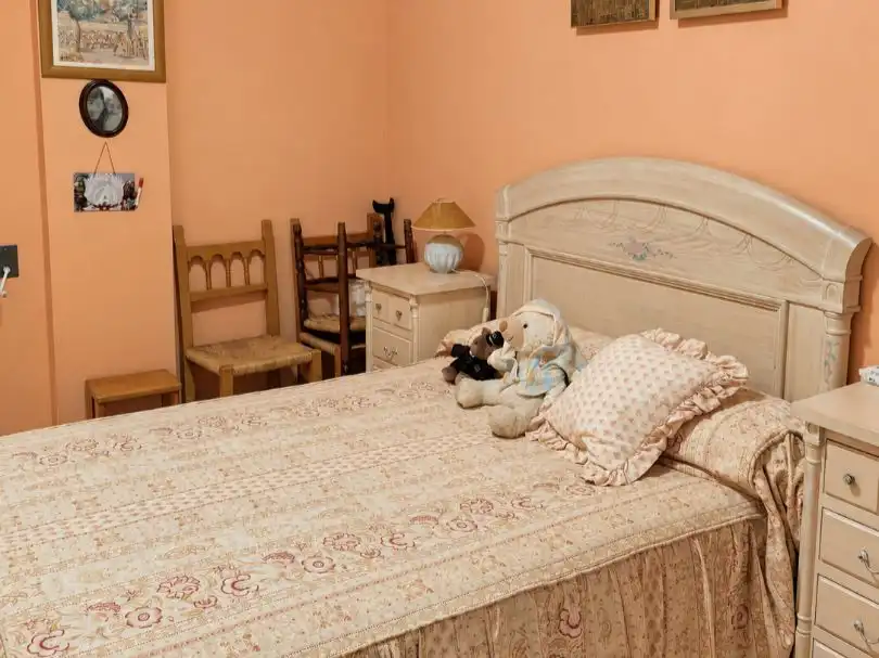 Bedroom of Flat for sale in  Valencia Capital  with Air Conditioner, Terrace and Balcony