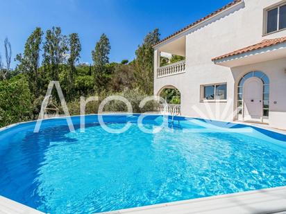 Swimming pool of House or chalet for sale in Mataró  with Terrace and Swimming Pool