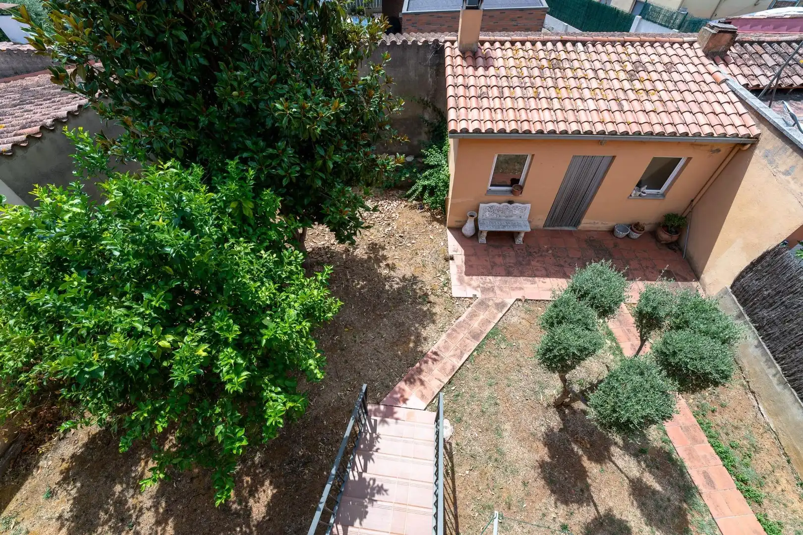 Jardí de Casa o xalet en venda en Porqueres amb Calefacció, Jardí privat i Balcó