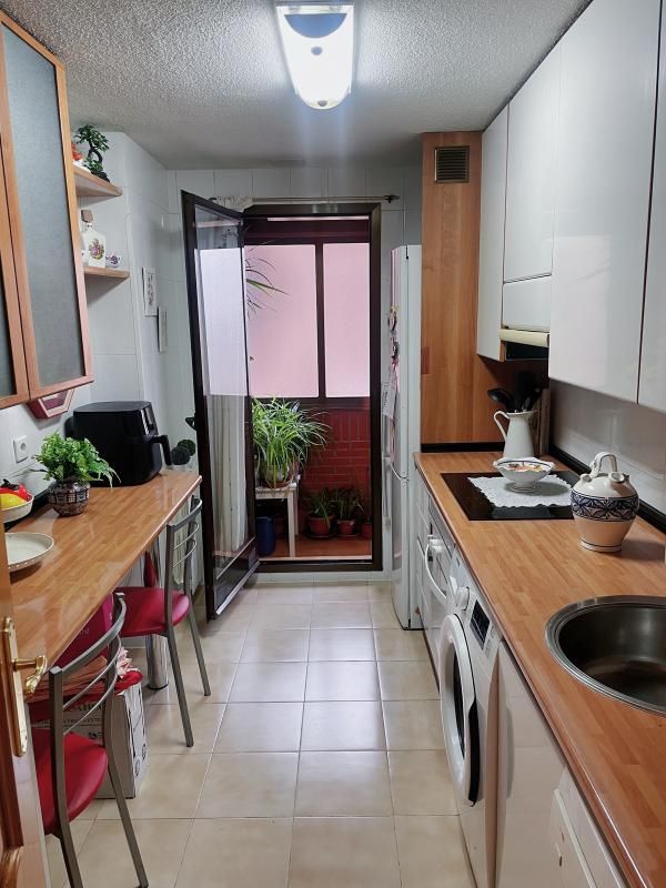 Kitchen of Flat for sale in Getafe  with Air Conditioner, Heating and Terrace