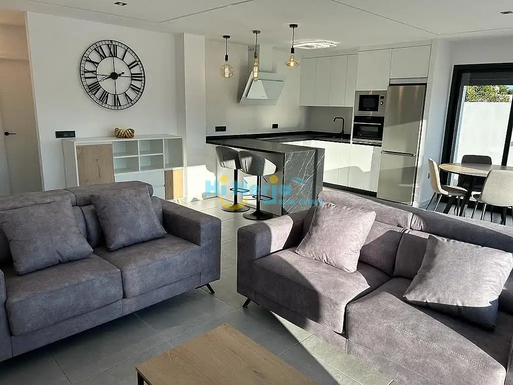 Living room of Houses for rent in Nerja  with Terrace, Swimming Pool and Furnished