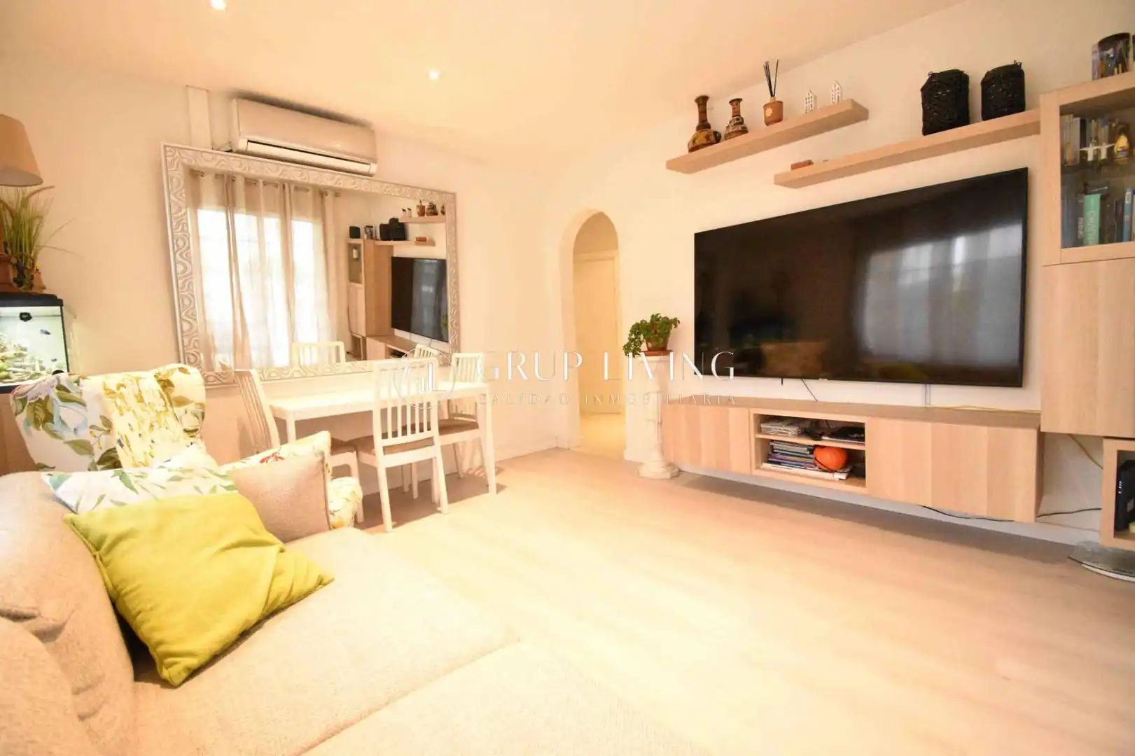 Sala d'estar de Pis en venda en Sitges amb Aire condicionat, Calefacció i Terrassa