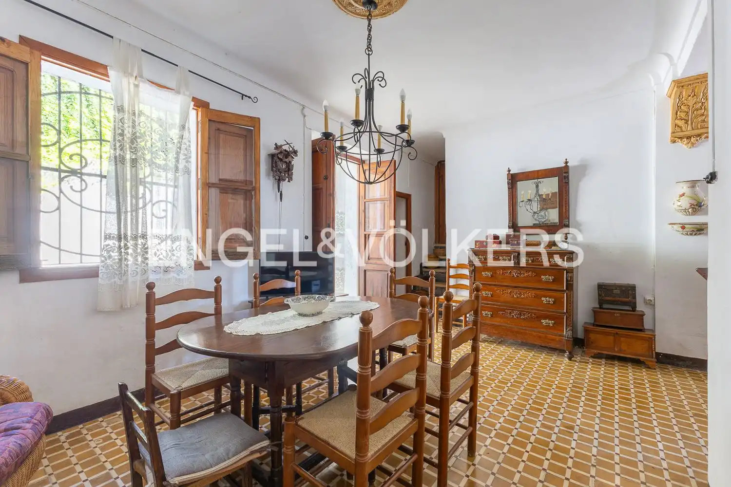 Comedor de Finca rústica en venta en Pego, Alicante